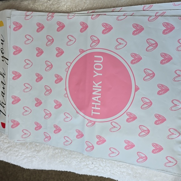 SELLER Supplies 10 Polymailers, 100 Thank You Stickers, 5 TY Cards, 10 Pouches - Picture 11 of 11